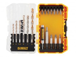 DEWALT DT70712 Extreme Masonry Drill Drive Set, 19 Piece £17.99